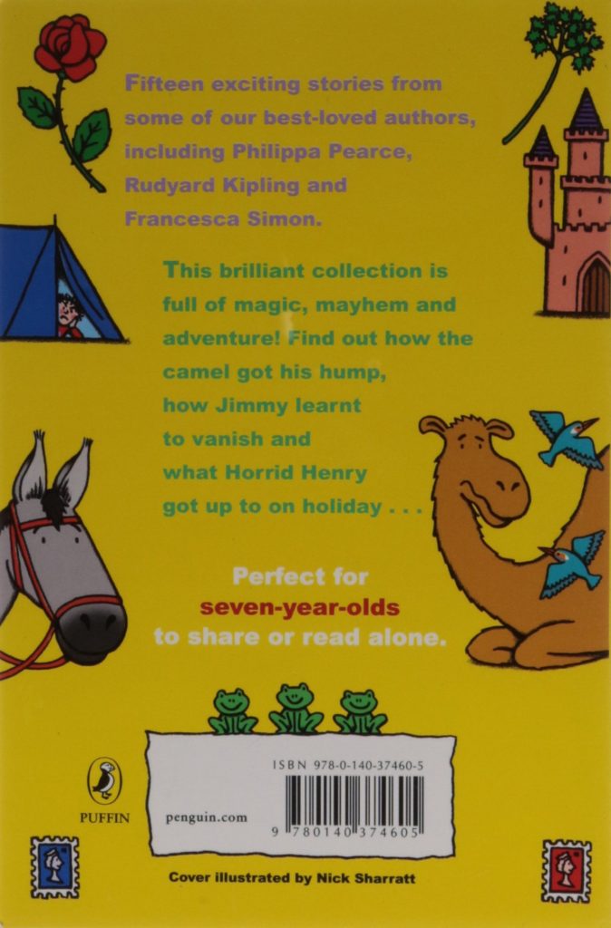 The Puffin books for SevenYearOlds by Wendy Cooling. Booked!